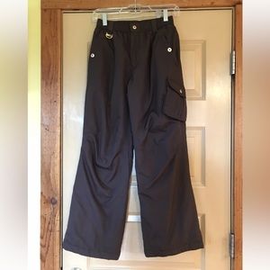 Girls ZeroXposur brown snow ski pants size L (14)